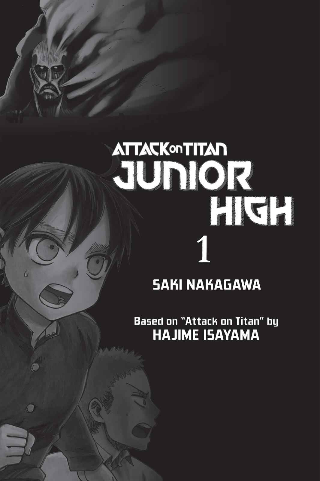 Attack On Junior High Manga Attack on Titan: Junior High Chapter 1