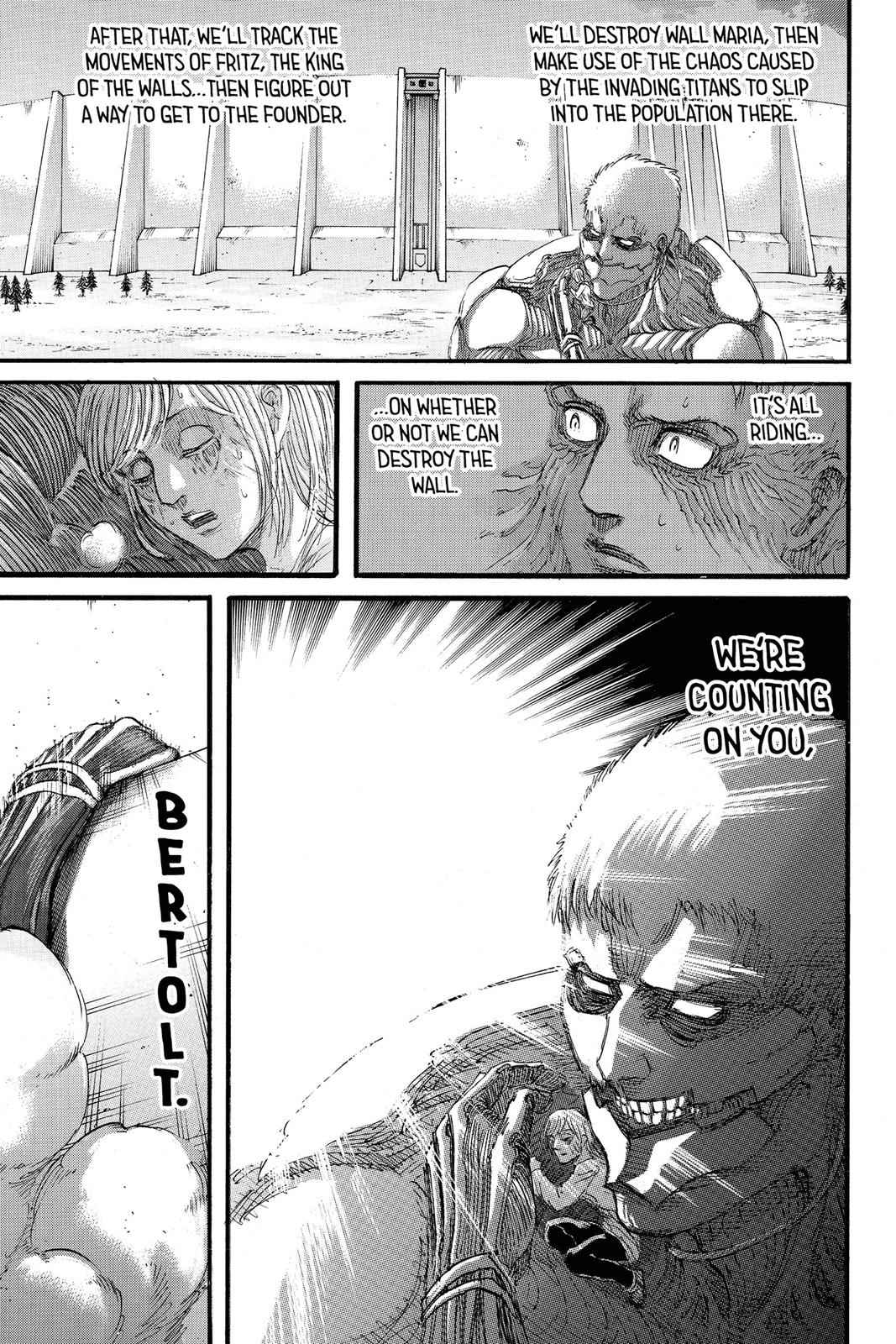 Shingeki no Kyojin - Capítulo 96