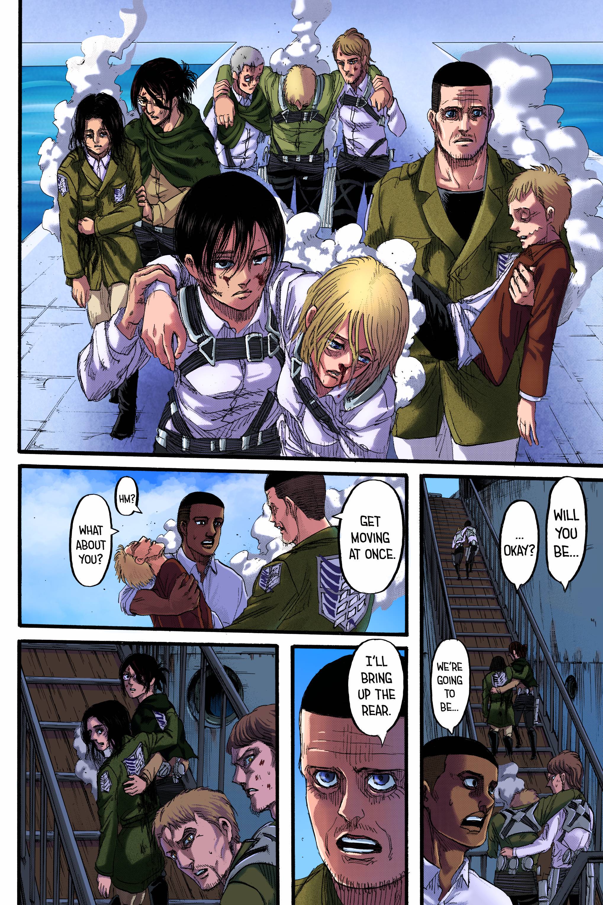 Shingeki no Kyojin Capítulo 129 – Mangás Chan