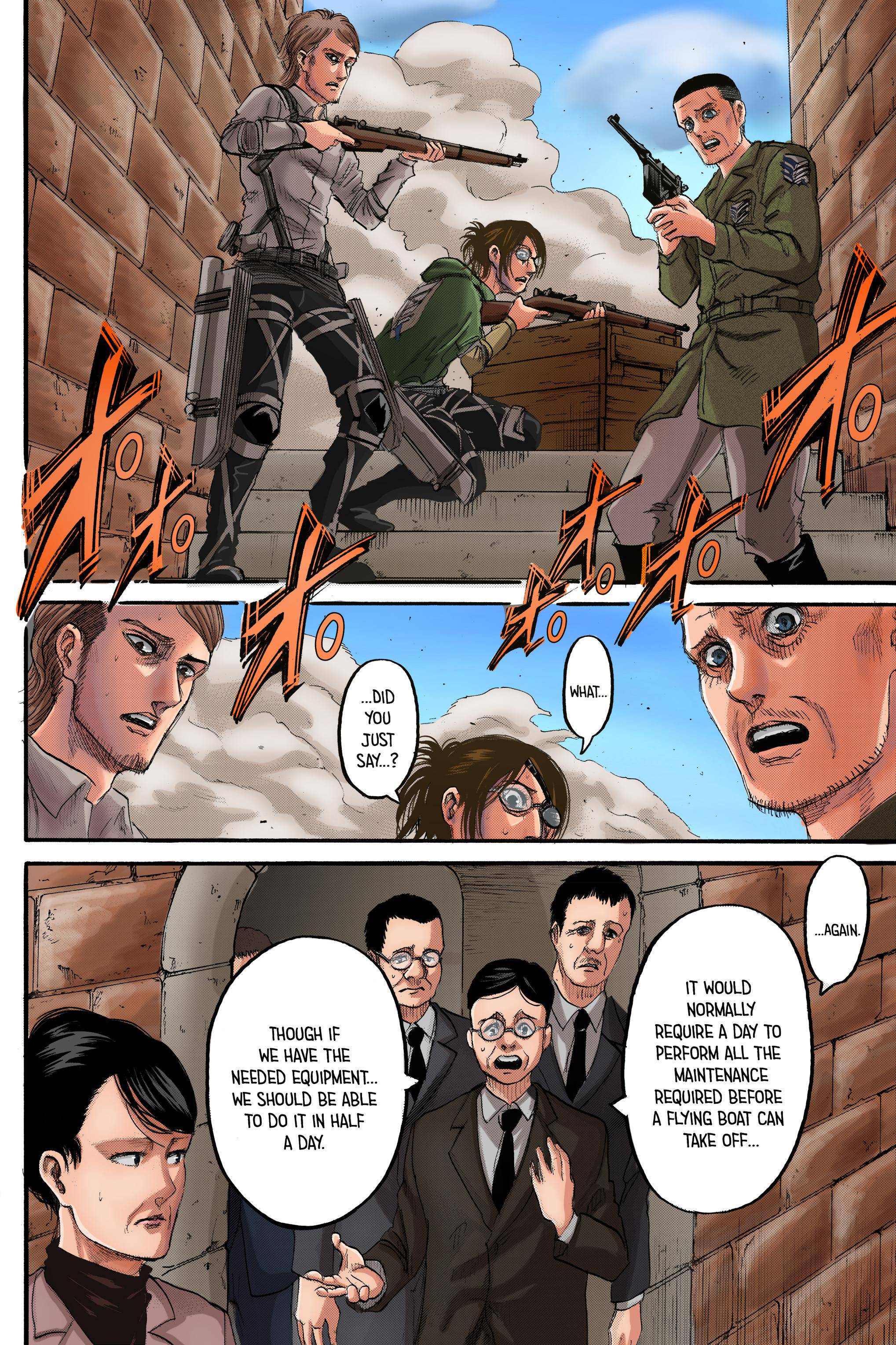 Shingeki no Kyojin Capítulo 129 – Mangás Chan